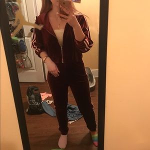 Rue 21 velvet set